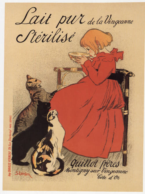Théophile Steinlen | 1859 - 1923Some of my favorites posters from the Swiss-born French Art Nouveau 