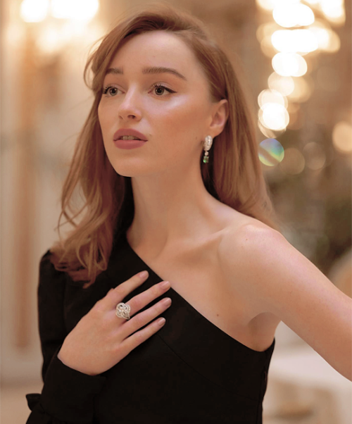PHOEBE DYNEVOR.ph. Greg Williams For The British Academy Movie Awards.