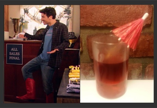 Nerdy Recipes — Ted Mosby: RED COWBOY BOOTS
