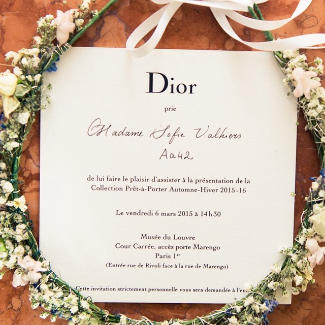 Dior Haute Couture Invitation  Fashion week, Fashion show invitation,  Invitation design