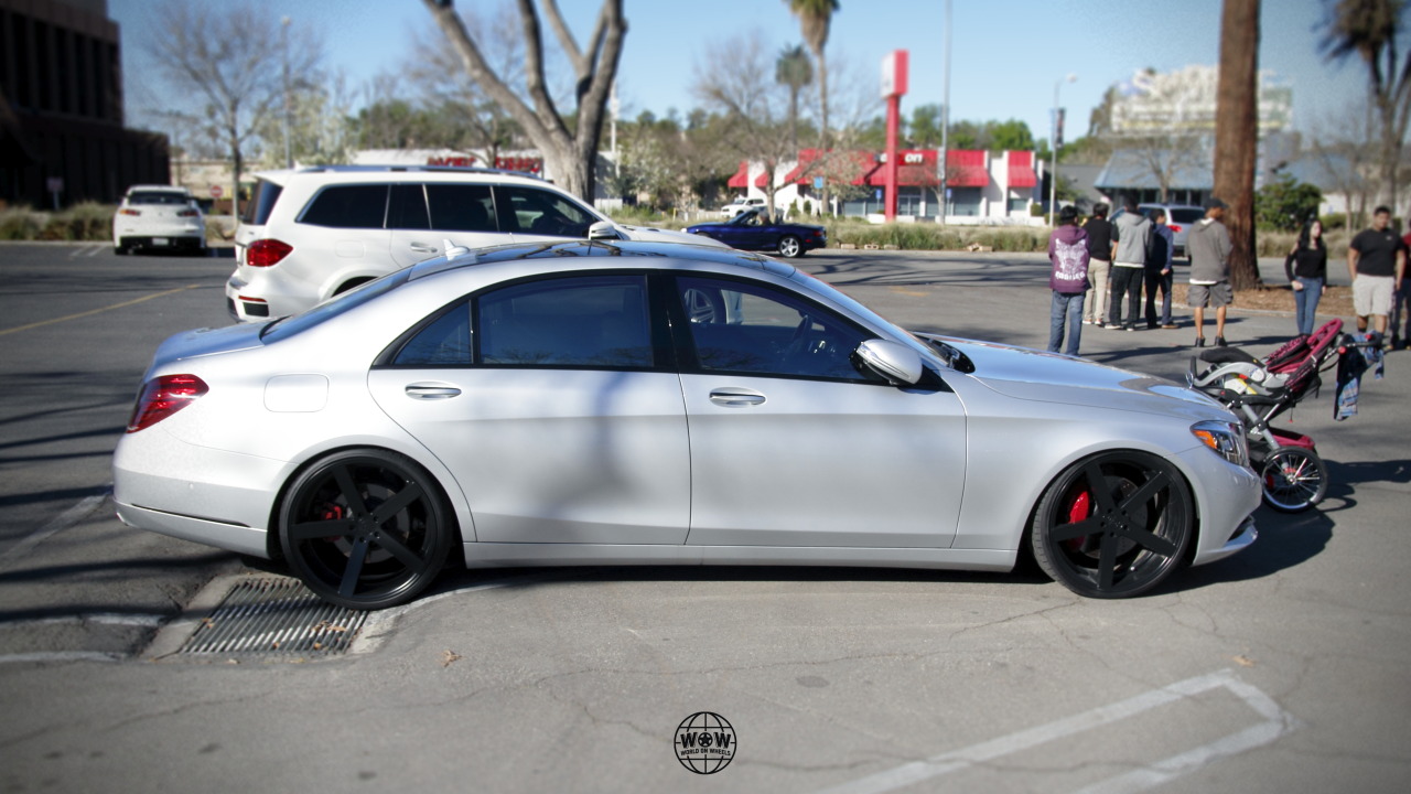 world-on-wheels:Mercedes Benz S ClassSupercar SundayWoodland Hills, Ca