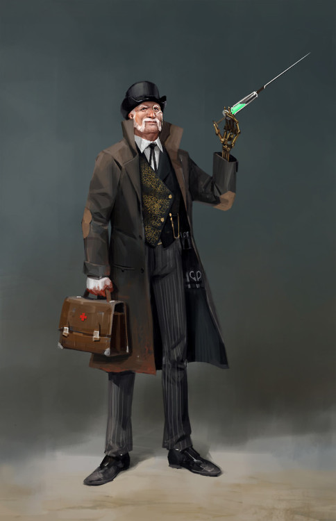 artemuscain-gamingandbs: thecollectibles: Wild West Character Design Challenge by Thanh Tuấn I don&r