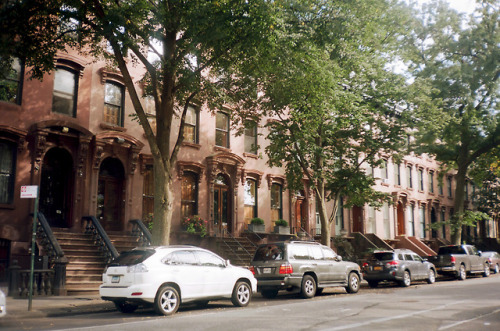 Brownstone CityFort Greene, NYKodak Portra 160