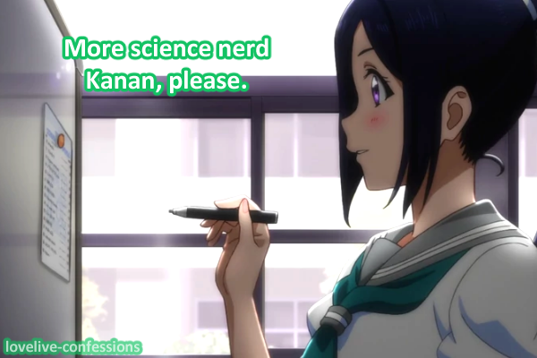 lovelive-confessions:    (I mean, she loves astronomy and marine biology, and she’s