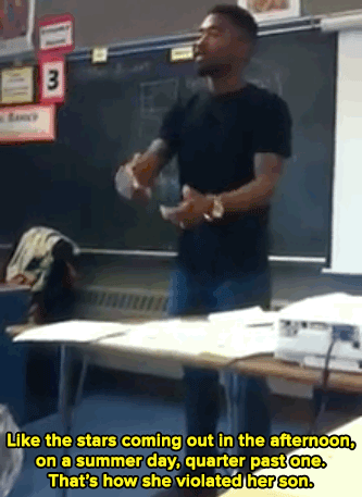 micdotcom:  micdotcom:  Watch: Best substitute teach ever performs jaw-dropping