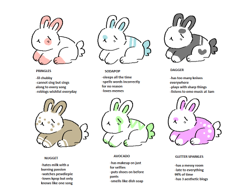 soft-bun:tag yourselves !! im sodapop