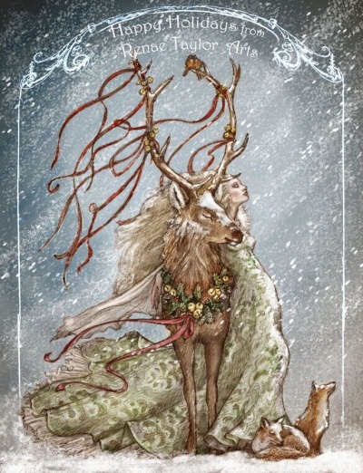 Porn Pics broomsick:Yule art that put me in the holiday
