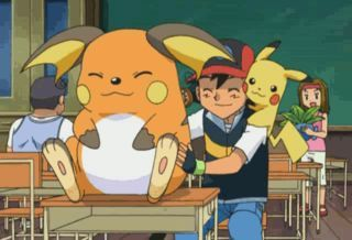 Raichu > Pikachu