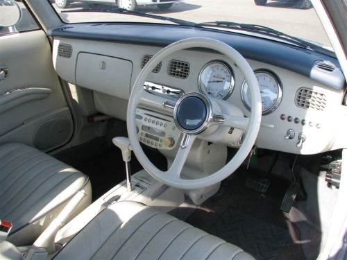 japanesecarssince1946:Nissan Figaro Sedan - 1991my other blogs: www.german-cars-after-1945.tumblr.co