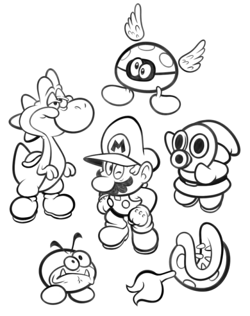 some mario boys