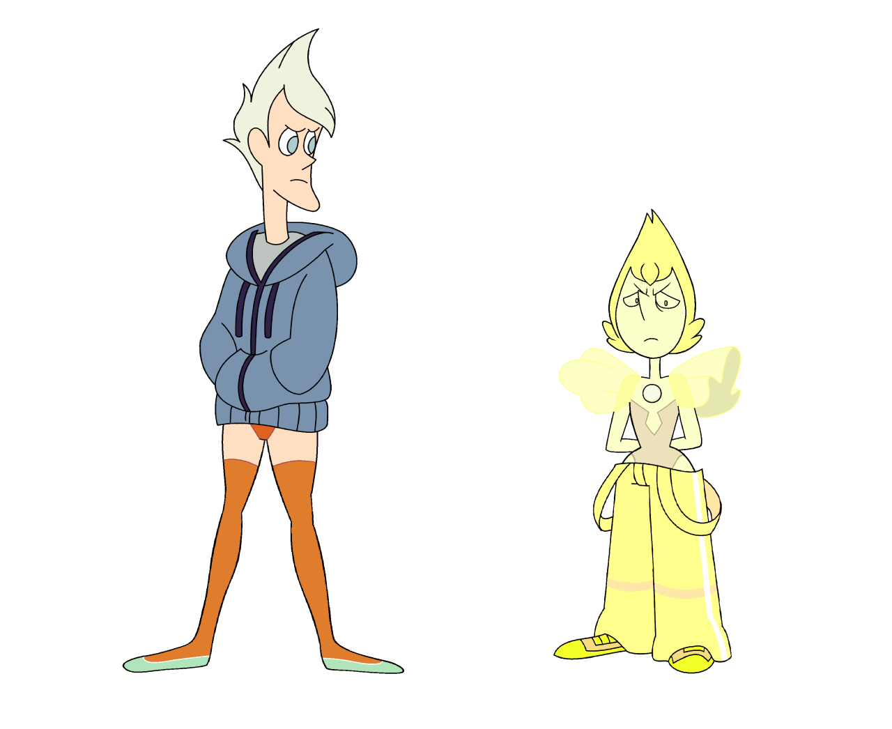 charlesoberonn:  Legswap Universe Episode III: Return of the Swap Here’s the first