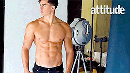 tl-hoechlin:  Pietro Boselli - Attitude Magazine BTS  jfpb