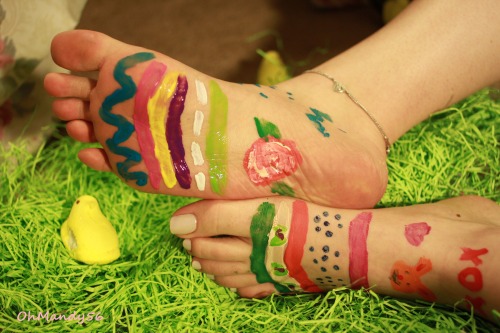 feet art