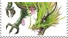 very young forest dragon stamp
