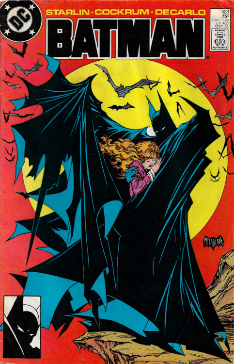 Porn photo Batman No. 423 (DC Comics, 1988). Cover art