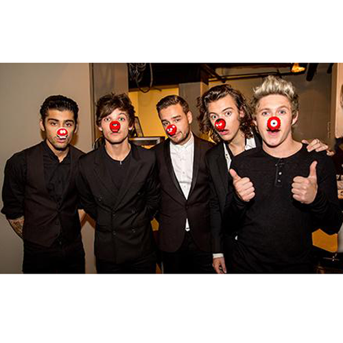direct-news:  onedirection: The guys have got their @rednoseday noses – UK fans