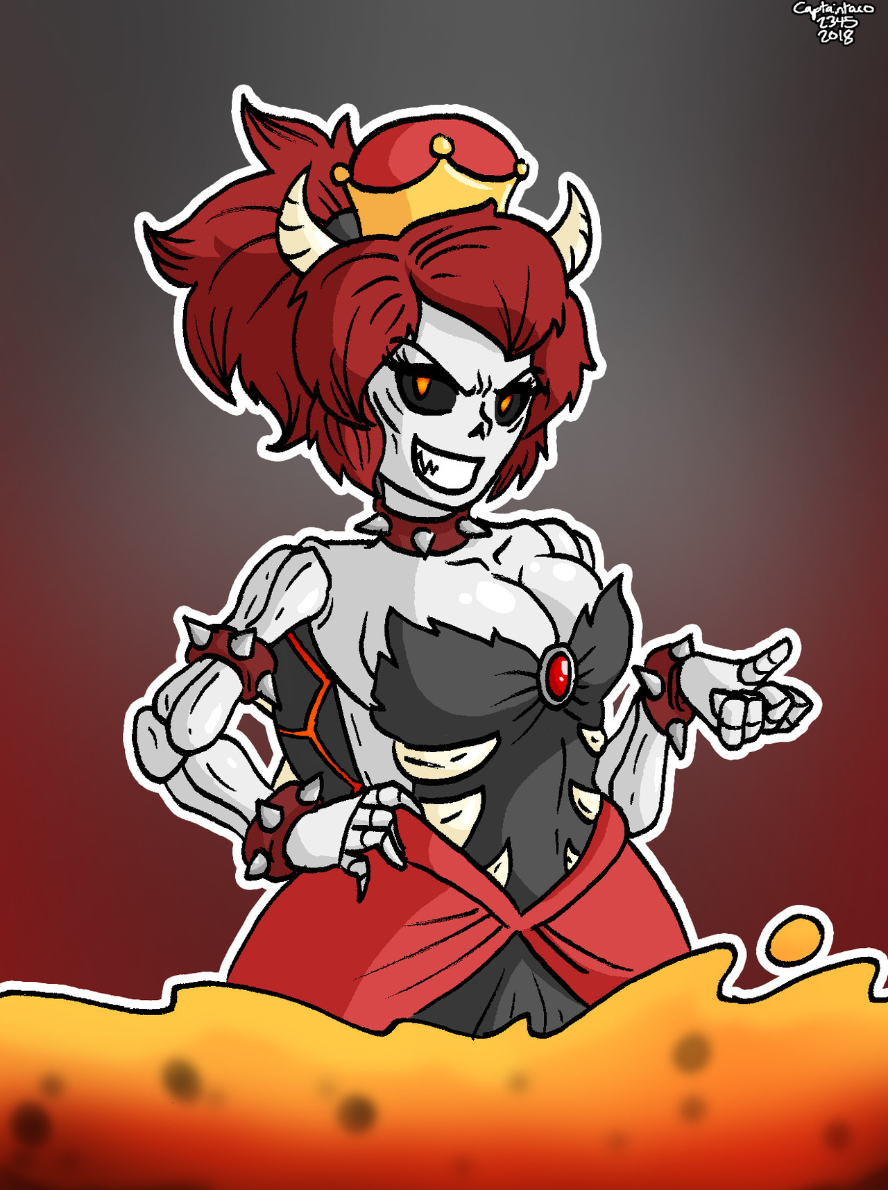 Haven’t seen Dry Bowsette yet. So here she is. Commission Info - Ko-fi - Redbubble