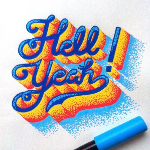 Lettering By @dsierra 