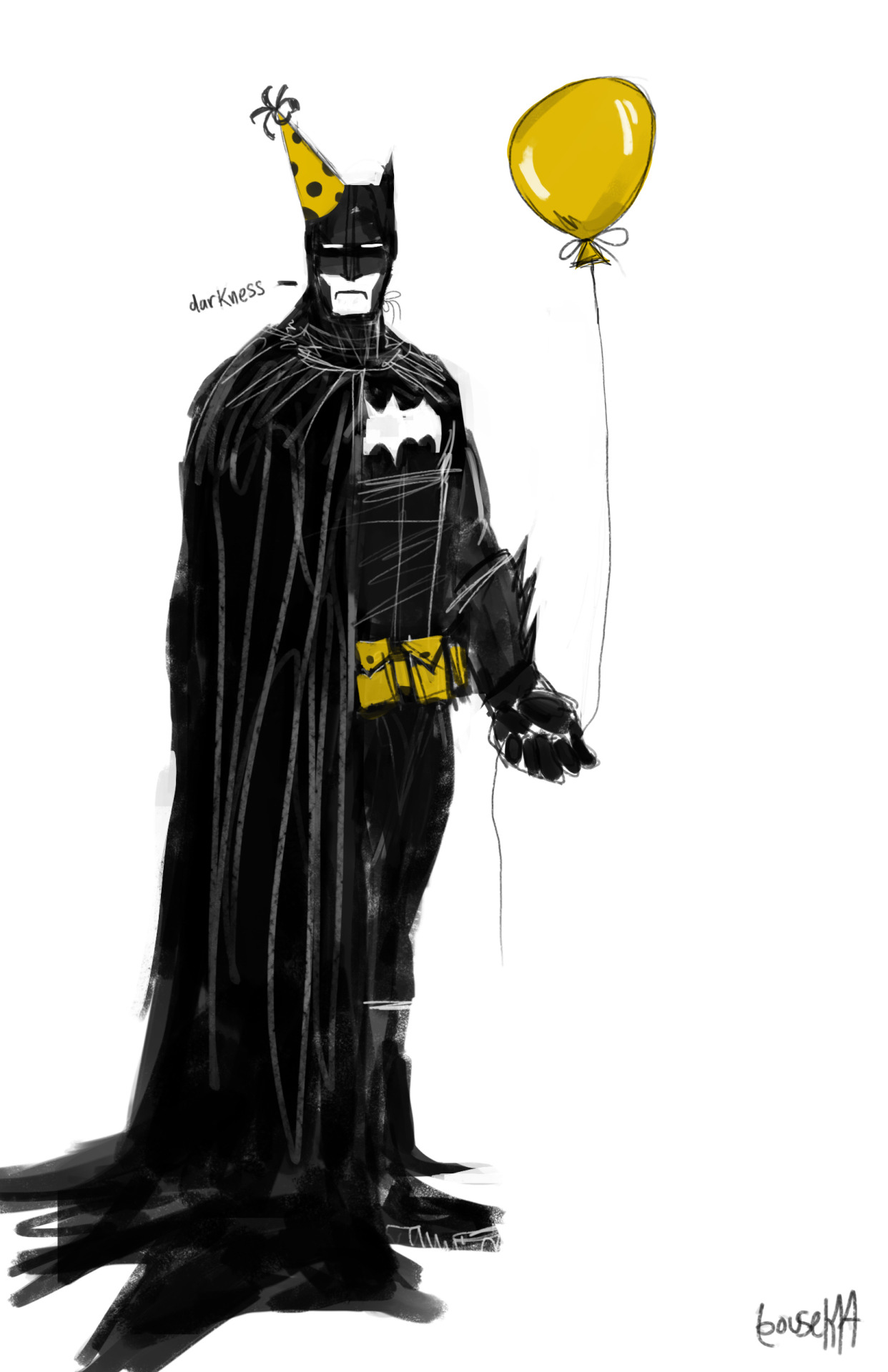 Art of James Bousema — Happy Birthday to my favorite hero, Batman (you...