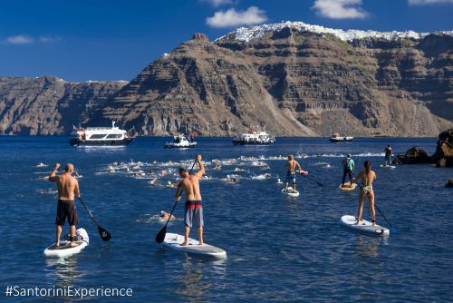 Santorini Experience is an annual sports event where athletes from all over the world can participat