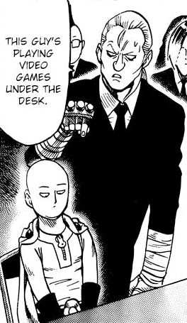 rarebitdreams: Saitama is really everything I aspire to be