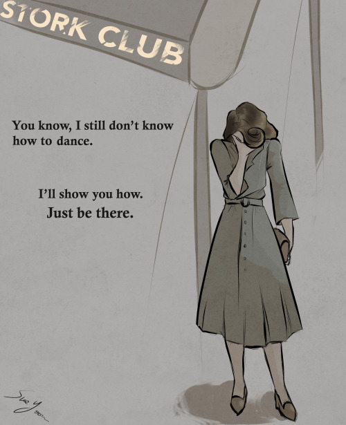snitchwings:atwellling:suescape:She showed up.“Peggy, I’m gonna need a rain check on that danc