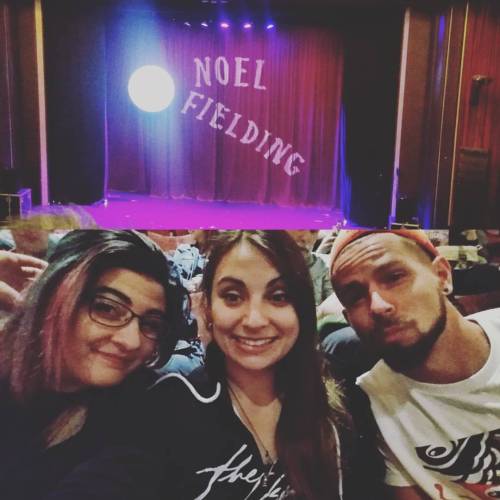 collectiveblend: Waited 8 years for this! #noelfielding #vancity #itssosaltyimfreshwater (at The Vog