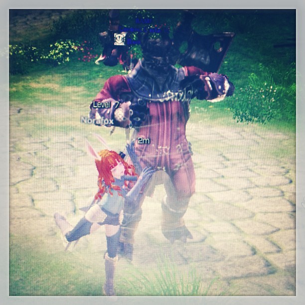 Mine and Dylan’s TERA counterparts. We look pretty much the same.