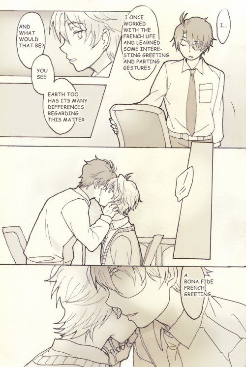 5-page oragnebat doujin making out of this wonderful fic by regnumcaelorum. please give it a read.so