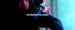 bckybarmes:    The wounds this world left