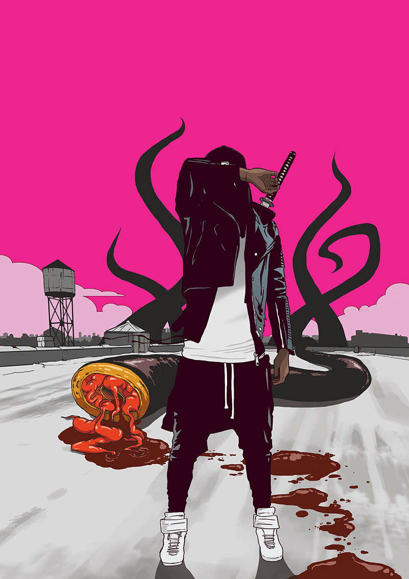 astromech-punk:  Black Steel - Tentacles by NikonOne 