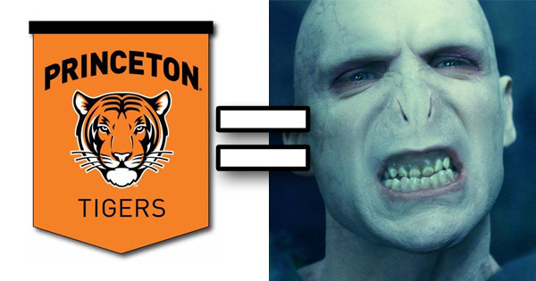 collegehumor:  If Colleges Were Movie Villains  voldemort and Princeton both have