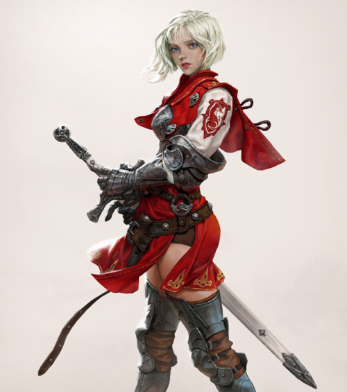 Red Fox knights hyunjoong . https://www.artstation.com/artwork/k4rZe6