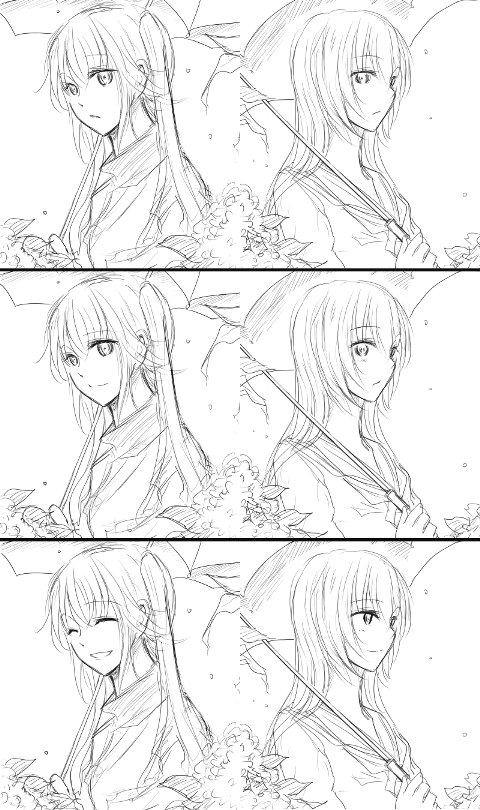 bloodblueinmyroom:  Artist: 悠yu。 Luka-chan perve ~~ 