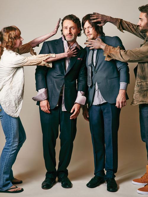 jovenyfabuloso:  “The Bromance” Atlanta Magazine feat Norman Reedus and Andrew Lincoln