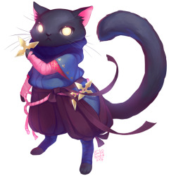 Ninja Cat for June Challenge at Character Design Challenge
Character Design Challengeの忍者猫の挑戦に作ったキャラクターデザイン