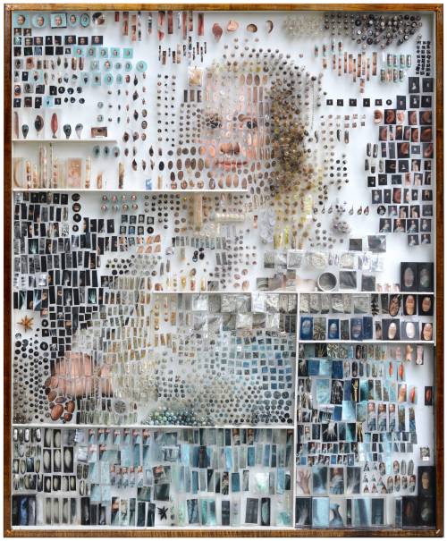 itscolossal:  Metaphorical Portraits by Michael Mapes Deconstruct Art History as Collaged Specimens