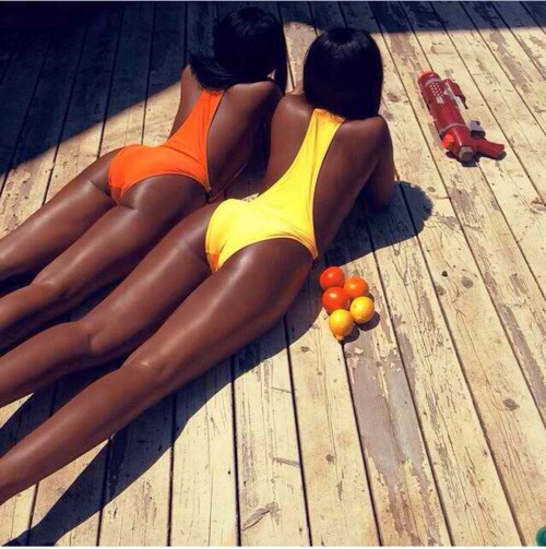 queensmelanin: Mood board: &lt;b&gt;Orange x Melanin&lt;/b&gt;