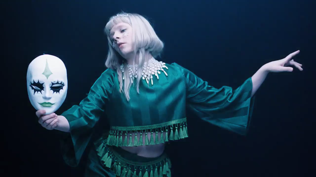 Aurora Daily — Some stills from the new single “Cure for Me”