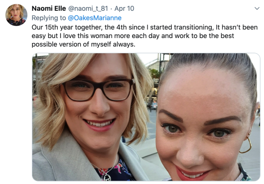 bigbabysub:  liliemsharpe:  crossdreamers:  Marianne Oakes has shared an amazing collection of transgender love stories over at GenderGP.  Here are a few of them.  Marianne wrote: The myth that trans people struggle to find love is damaging to our future