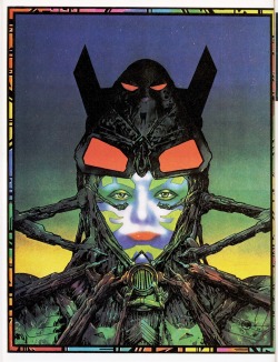  A tiny fraction of the amazing comics of Philippe Druillet. 
