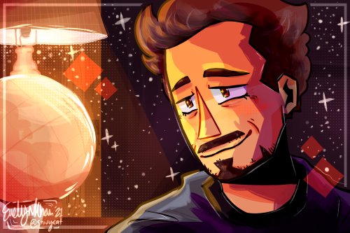 Endgame Iron Man screencap redraws