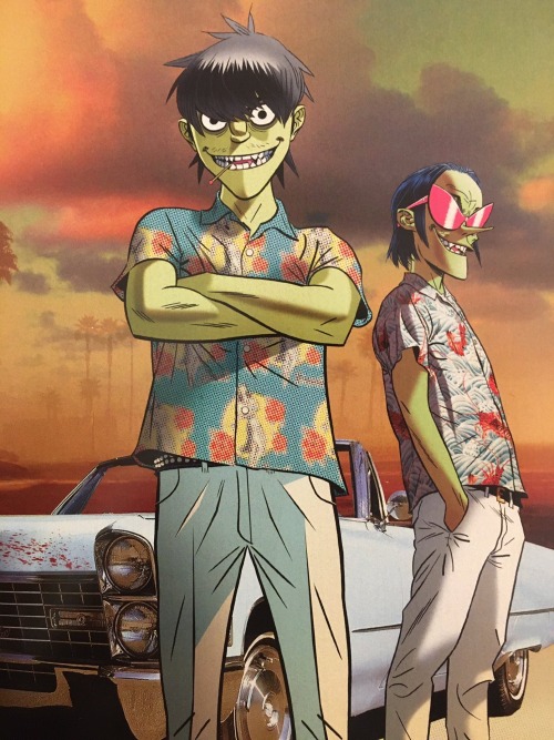 gangreen:new ace art from the gorillaz almanac