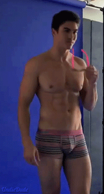 undiedude:  Kyle Kriesel wearing Rounderbum. Video by Jerrad Matthew Exclusively for The Underwear Expert