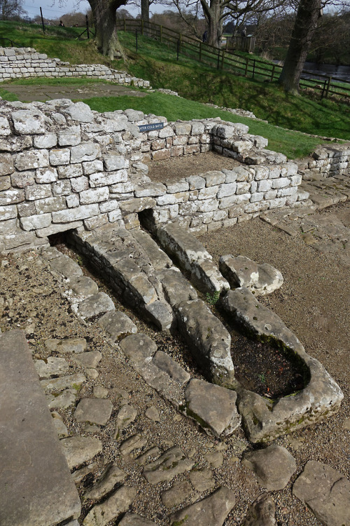 thesilicontribesman: Roman Bath House, Chester Roman Fort, Hadrian’s Wall, Northumbria This ex