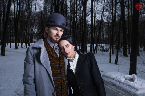 Penny Dreadful cosplay photoshoot. Part I.Characters - Vanessa Ives and Ethan ChandlerModels - Great