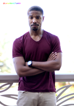 lamarworld:  (PART 3 of 3) actor Michael B. Jordan ass &amp; bulge.