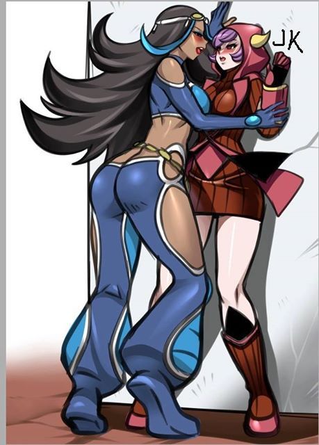 jadenkaiba:  Preview sketch/color of the “Secret Lovers” Shelly and Courtney