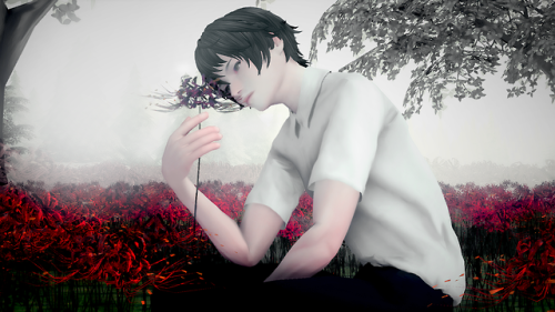 anlamveg: Yandere-kun - Short Shaggy Hair Credits: @yanderedev, @kijiko-sims The school by @imadako 