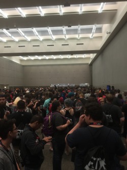 This fuckin line just to watch some halfwits
